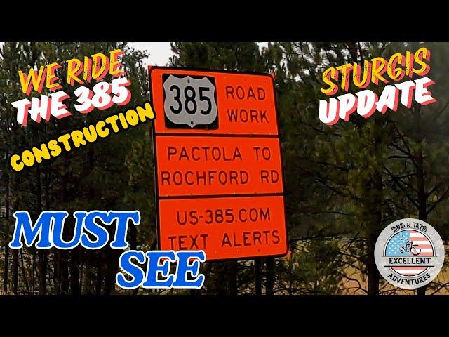 We Rode The 385 Construction See it All Sturgis Motorcycle Rally