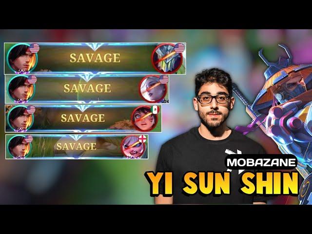 4x SAVAGE! Yss Best Build 2024 [ Yi Sun Shin Top Global Gameplay ] By Mobazane - Mobile Legends