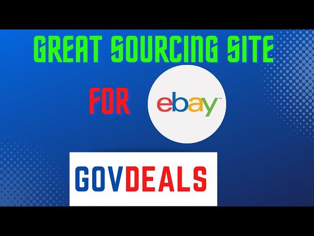 USE THIS SITE FOR SOURCING!!! GovDeals.com