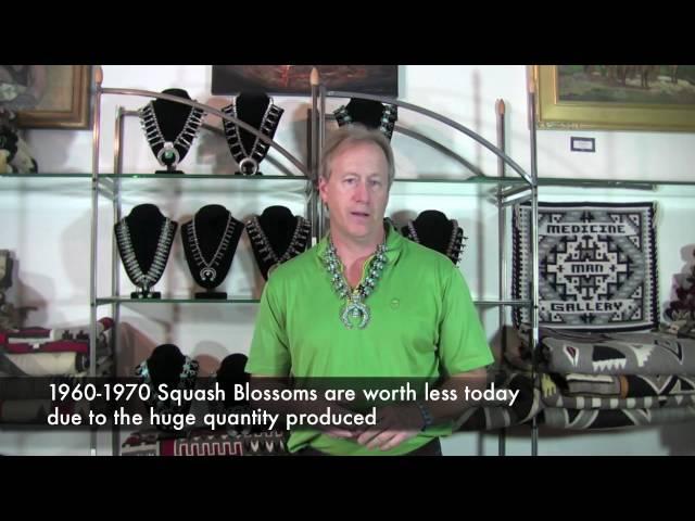 Native American Indian Turquoise Jewelry: How to Identify, Date, Price Squash Blossom Jewelry