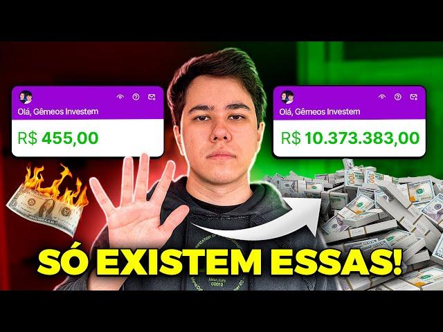 AS 5 ÚNICAS FORMAS DE UM POBRE FICAR RICO!