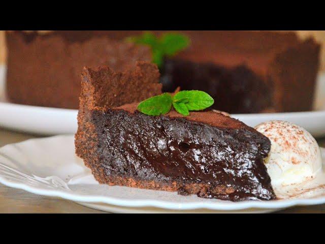 Chocolate Truffle Pie Recipe  Maryana Recipe (+Eng. Sub.)