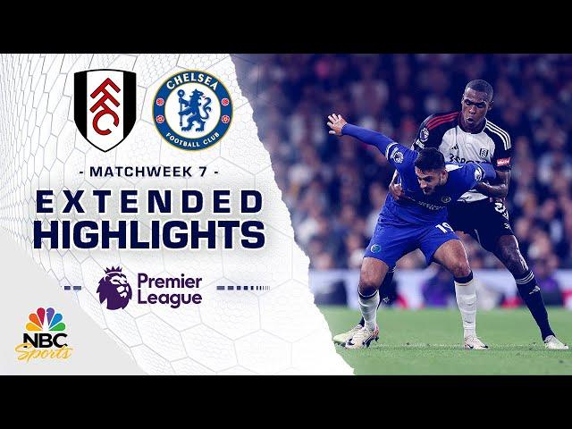 Fulham v. Chelsea | PREMIER LEAGUE HIGHLIGHTS | 10/2/2023 | NBC Sports