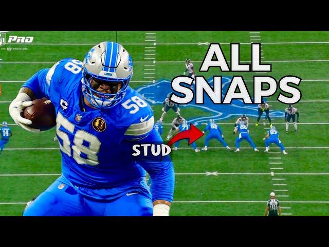 Penei Sewell Every Snap Vs Chicago Bears | Week 13 Film Room