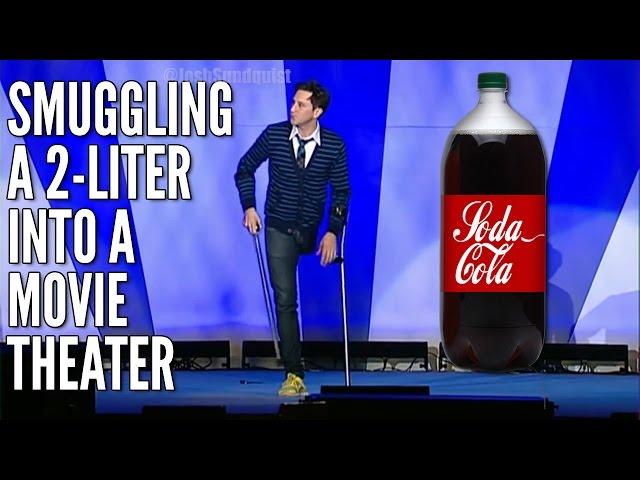 Smuggling a 2-Liter into a Movie Theater | Josh Sundquist Standup