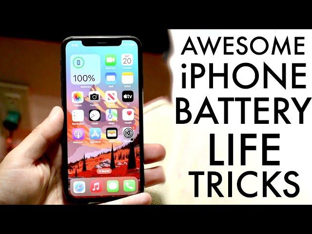 Awesome iPhone Battery Life Tricks! (iOS 16)