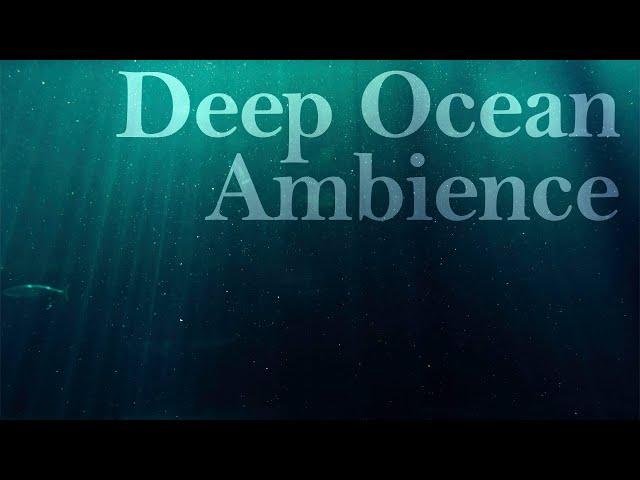 PEACEFUL UNDERWATER Sounds for DEEP SLEEP  Deep OCEAN ASMR/Ambience