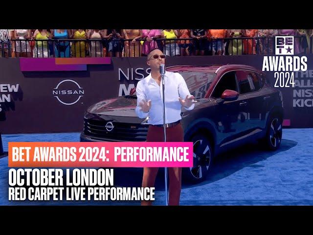 October London Infuses Soul into the Red Carpet with "Mulholland Drive!" | BET Awards '24