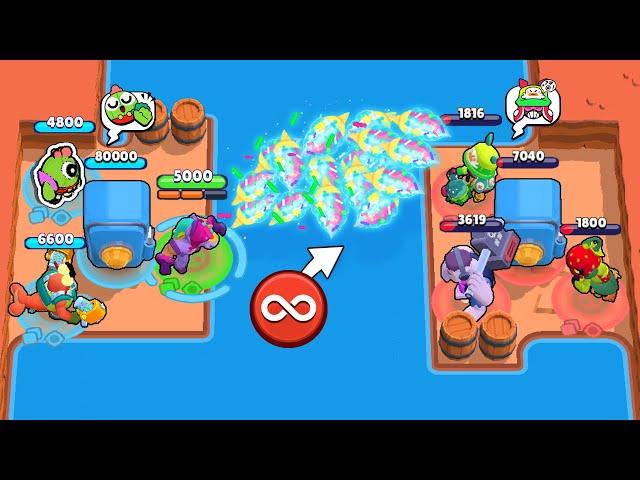 BROKEN RANKED! INFINITE ATTACKS ARE TOO OP  Brawl Stars 2024 Funny Moments, Wins, Fails ep.1494