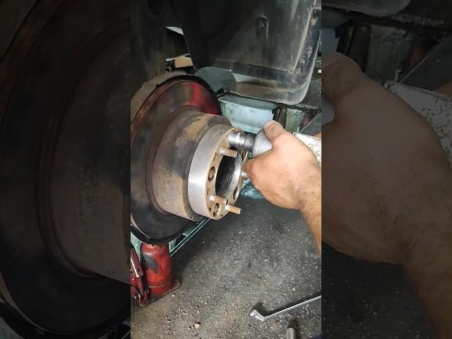 Wheel spacers removing #car#mechanical #mechanic #shorts #viral