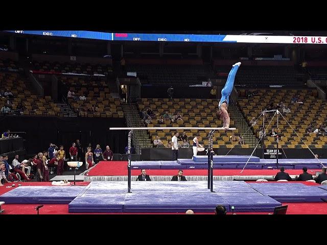 Paul Juda - Parallel Bars – 2018 U.S. Gymnastics Championships – Junior Men Day 1