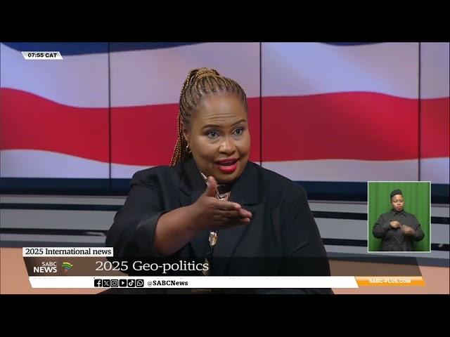 SABC News' US Correspondent Sherwin Bryce-Pease takes a look at the 2025 geopolitics