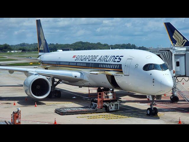 Singapore Airlines Airbus A350-900 | Flight from Kuala Lumpur to Singapore