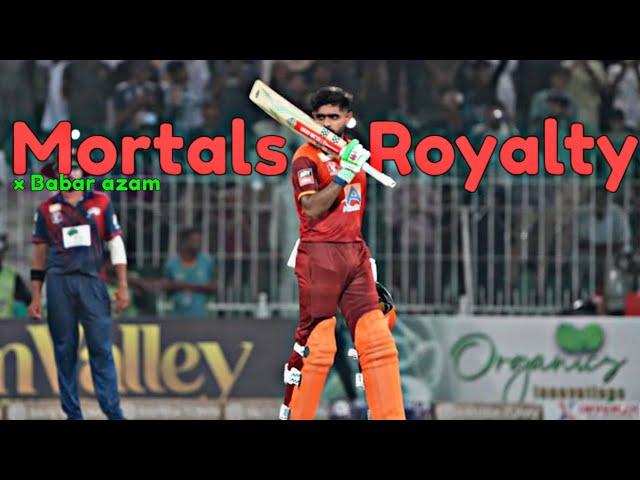 Mortals × Royalty × Babar azam  • Babar azam Journey  || For Editing Cup @FAINSANE