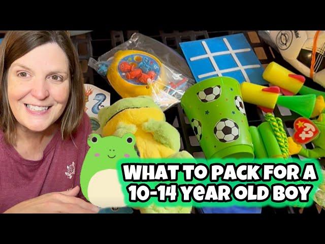 Operation Christmas Child: What to Pack for a 10-14 Year Old Boy