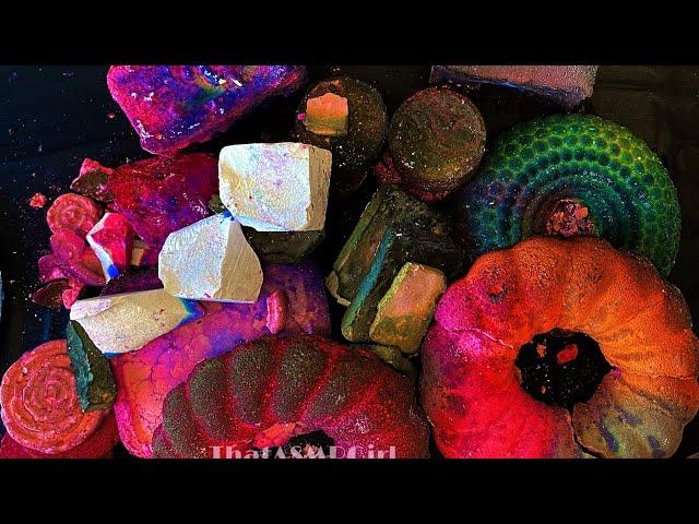 Dusty leftoverss and dyed reform.. // ASMR | Crunchy | soft | Dusty | crispy| Gymchalk.