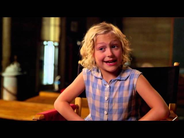 Dolly Parton’s Coat of Many Color: Alyvia Alyn Lind Behind the Scenes TV Interview | ScreenSlam