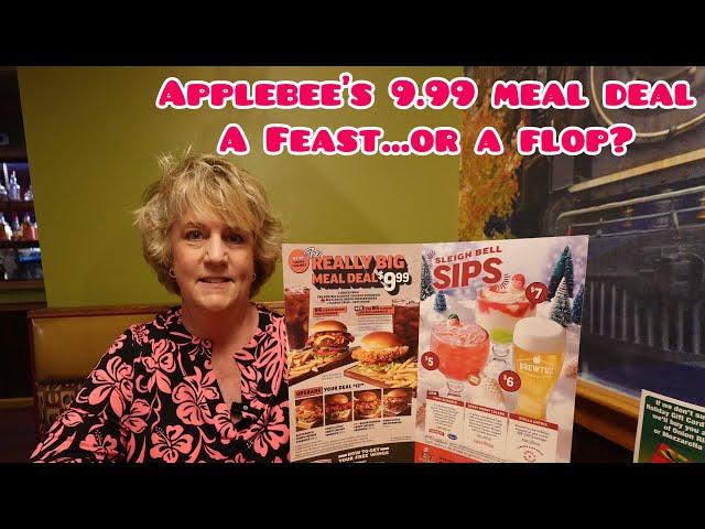 Applebee’s 9.99 Meal Deal: A Feast….or A Flop??