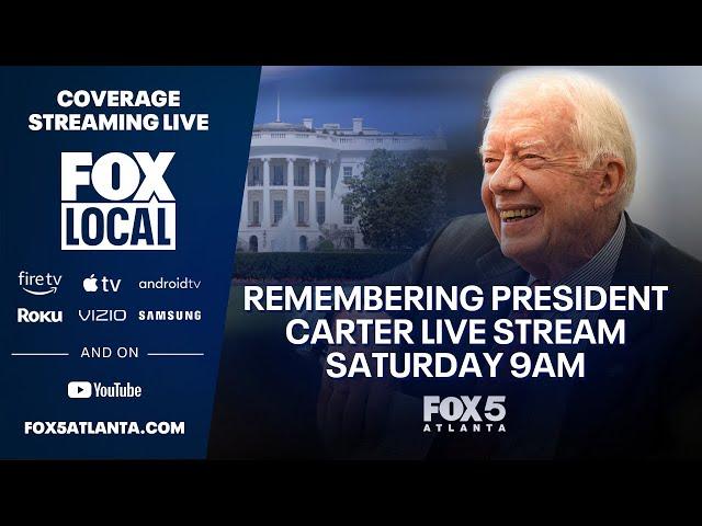 LIVE: President Jimmy Carter funeral Saturday Georgia events