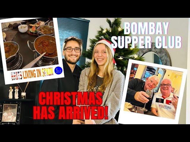 Bombay Supper Club, Playa Flamenca | Christmas has arrived at the Brits house | Weekend Vlog 160