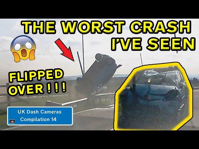 UK Dash Cameras - Compilation 14 - 2024 Bad Drivers, Crashes & Close Calls