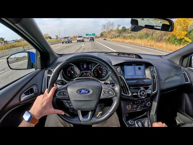 2016 Ford Focus RS - Loud 350hp Hot Hatch Morning Commute