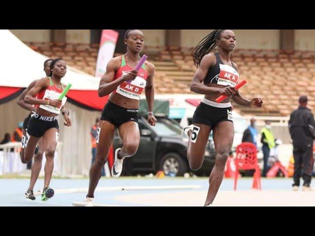 4x400m mixed RELAY:Mary Moraa anchors team to Gold, Olympic trials 2024