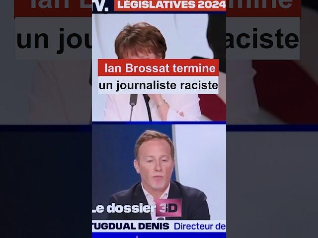 Ian Brossat explose un journaliste raciste sur BFMTV #racisme #france  #nouveaufrontpopulaire