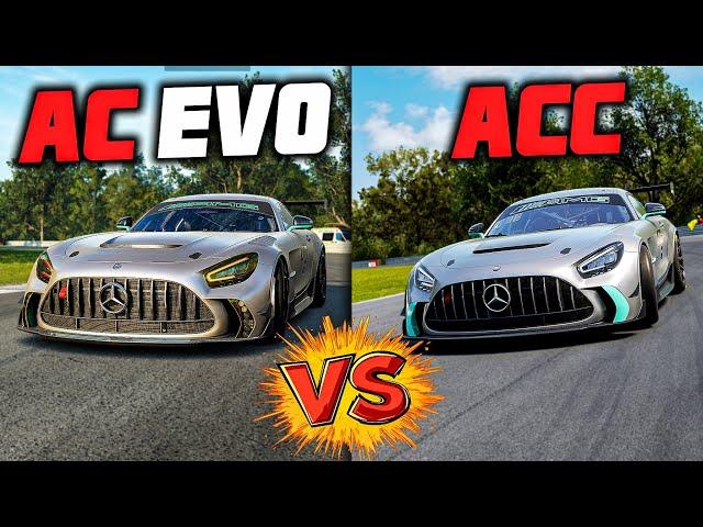 AC EVO vs ACC | Grafik, Sound, Fahrgefühl, Forcefeedback Vergleich! | Mabix