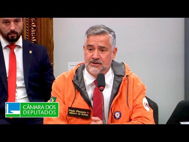 CCJC ouve ministro Paulo Pimenta sobre uso da PF contra opositores ao governo no RS (1) - 11/06/24