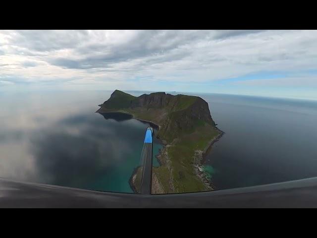 Værøy, Lofoten Norway Model sailplane