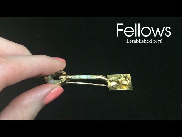 Late Victorian Gold Brooch