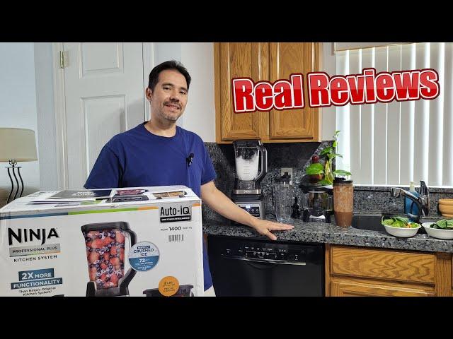 Ninja Kitchen System Blender Food Processor BN805A Unboxing and Real Review