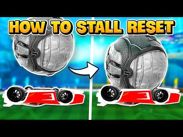 How to STALL FLIP RESET + Training pack - Rocket League Freestyle Tutorial 2024