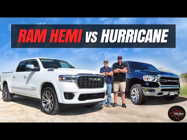 HEMI VS HURRICANE - Is Ram In Trouble? Engine Comparison + 0-60