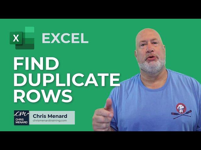 Excel - Find & Highlight Duplicate Rows - 3 Methods | Conditional Formatting