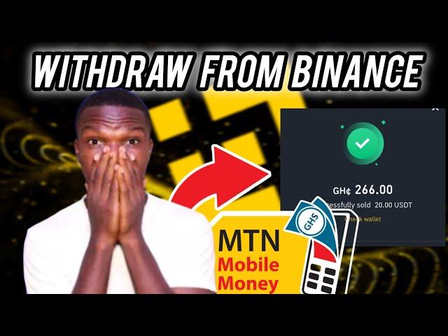 How to Withdraw money From Binance To Mobile Money In 2024