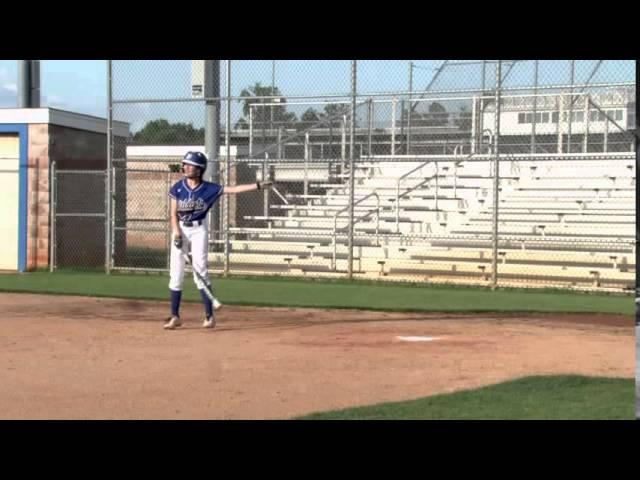 Alex Alverson 2017 Lefty Slapper OF-2B side view Elite Collie-Pack