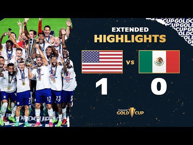 Extended Highlights: USA 1-0 Mexico - 2021 Gold Cup Final