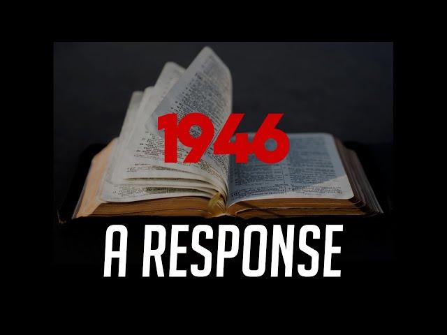 1946 Movie Trailer | A Response