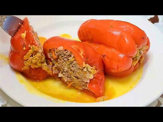 Фаршированные ПЕРЦЫ самый ПРОСТОЙ, ВКУСНЫЙ и УДАЧНЫЙ рецепт.