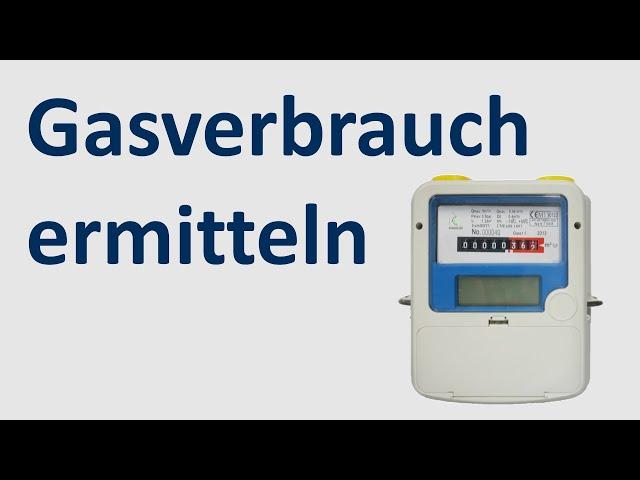 Gasverbrauch ermitteln