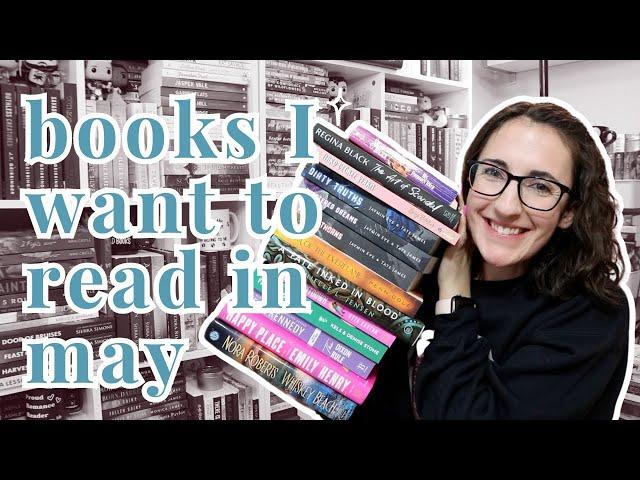 May TBR  romantasy, finishing series, new releases, and book clubs