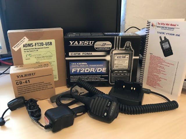 Yaesu FT2DR, And Some Accessories! System Fusion