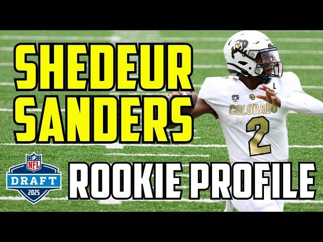 Shedeur Sanders Rookie Scouting Report | 2025 NFL Draft Prospect