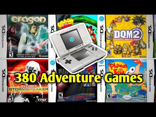 380 Adventure Games on Nintendo DS