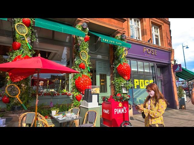 London Summer Walk  Wimbledon Village to Wimbledon Station during The Championships · 4K HDR