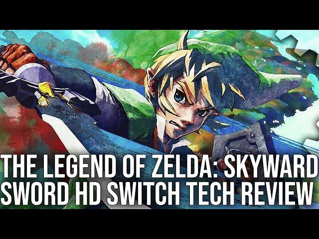 Legend of Zelda: Skyward Sword HD Switch Tech Review - A Dramatically Improved Game!