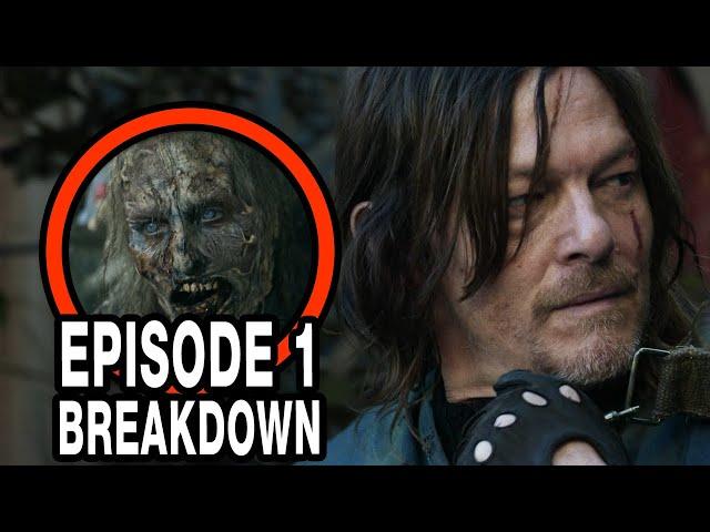 THE WALKING DEAD: DARYL DIXON Episode 1 Breakdown, Theories & Details You Missed!