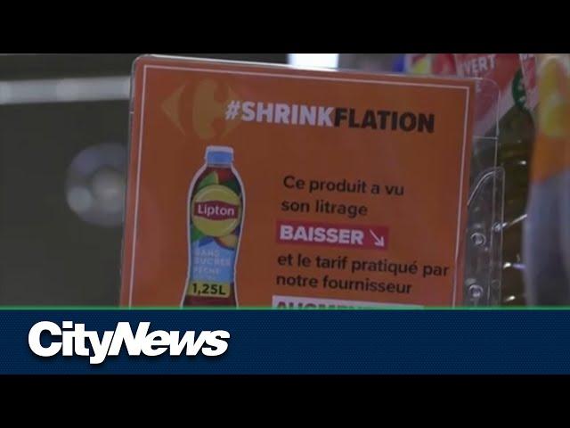 What do shoppers think about ‘shrinkflation’ signs in France?